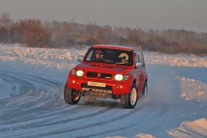 Грудцын Евгений на Mitsubishi Pajero EVO. - subarist.ru