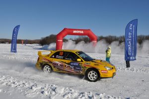 Ситников Евгений, Иванов Владислав на Subaru Impreza едут и финишируют вторыми. - subarist.ru