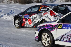Первыми стартуют Матрёнин-Потесов на Ford Fiesta R5. - subarist.ru