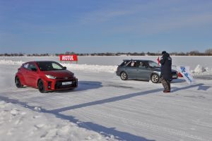 Первый старт Сурнин Николай на Toyota Yaris против Горбачёва Евгения на Subaru Impreza. - subarist.ru