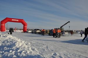 Техпарк за полчаса до старта. - subarist.ru