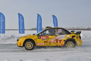 Дебютант соревнования Солоникин А. на уникальном Subaru Impreza. - subarist.ru