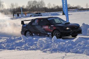 Победитель этапа Чернобаев Артём на Subaru Impreza. - subarist.ru