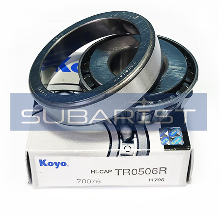Подшипник 25,0x62x19/18,25 К [MB393955] Koyo TR0506R (ступицы передней внешний, хвостовик заднего редуктора внешний Isuzu, Mitsubishi)