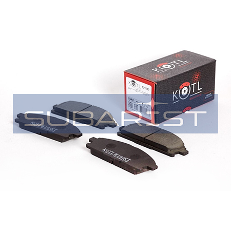 Колодки тормозные PN2389 KOTL 3293KT (передние Nissan Bassara, Presage U30, Caravan Homy E24, C24, Elgrand E50, E51, E52, Serena C24, Terrano R50, X-trail T30, ...)