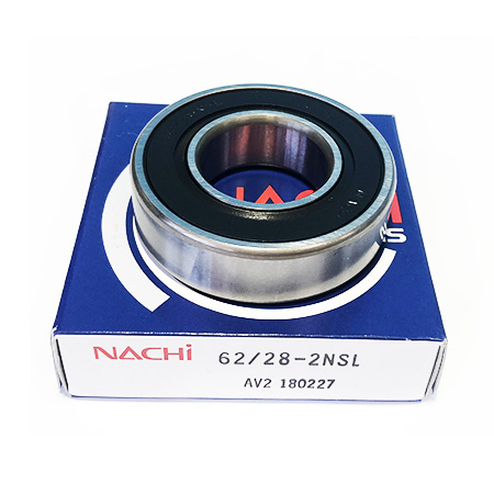 Подшипник 28x58x16 Ш [09262-28005] Nachi 62/28-2NSL (ступицы задней Mitsubishi Chariot, Galant, .., рычага переднего Nissan, опоры кардана Mazda, ..)