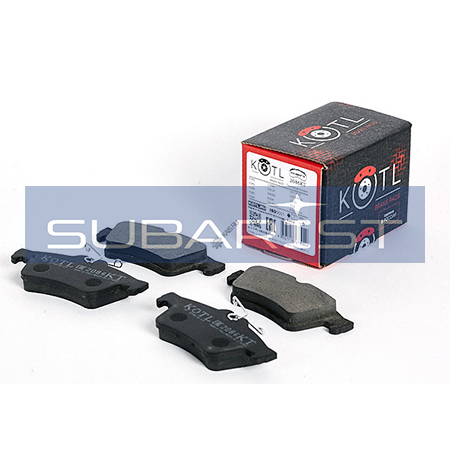 Колодки тормозные PN2702 KöTL 2086KT  Подготовлено под эл.датчик (задние Axela BK#, BL#, Biante CC#, Premacy CP#, Nissan Lafesta, Ford Focus, C-Max, ..)