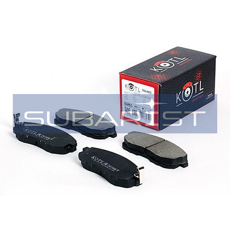 Колодки тормозные PN2201 [D1060-EM10A] KöTL 3616KT (передние Nissan Cube Z12, Juke F15, Teana J32, Tiida C11, C12, C13, ..)  к