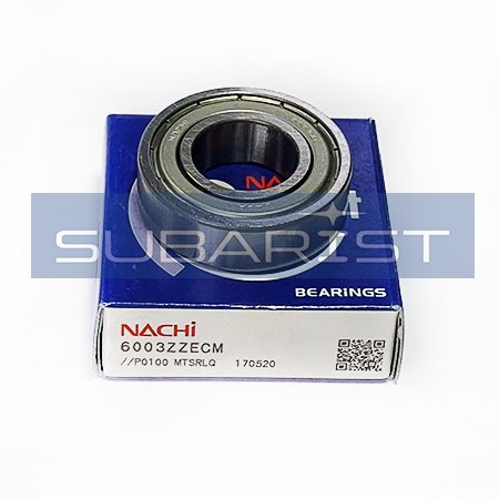 Подшипник 17x35x10 Ш [90099-10119, S093-32-535] Nachi 6003ZZE (стартер TO, MA, NI),  к