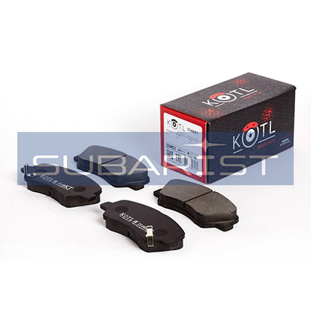 Колодки тормозные PN0537 [58101-4LA00] KöTL 3548KT  132,7x58,3  (передние Hyundai Accent, Avante, Solaris Z94CT51C, Rio, ...)