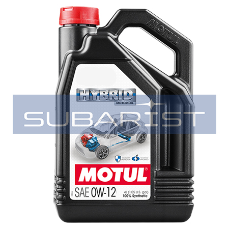 Масло моторное 0W12 Motul Hybrid 0W12 (4л)  рекомендовано Honda, Toyota к