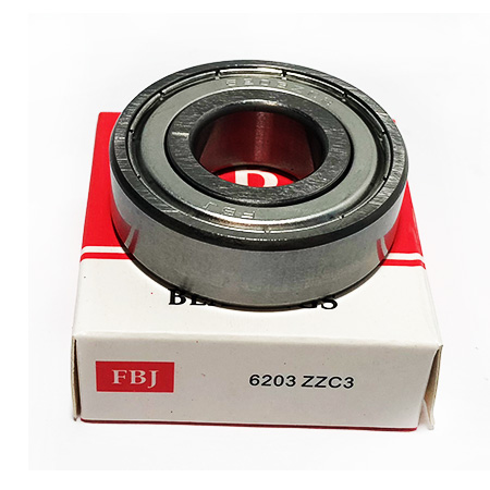Подшипник 17x40x12 Ш [0187-24-514, 08143-62030] FBJ 6203ZZ C3,  к