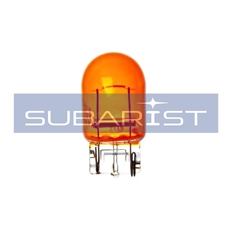 Лампа WY21W 12V 21W WX3x16d T20 Polarg D1056 = Koito 1870A (янтарная)