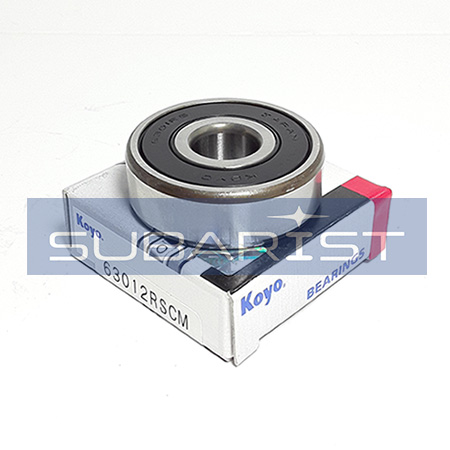 Подшипник 12,0x37x12 Ш [13546-54020, 99606-83010] Koyo 63012RSCM (ролик LandCruiser и др)