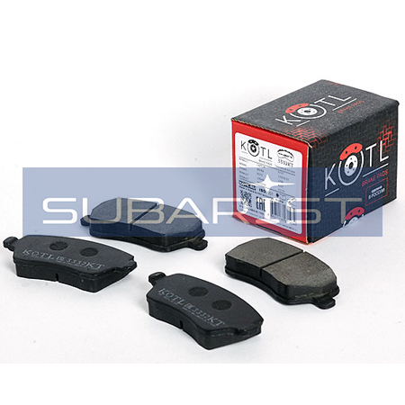 Колодки тормозные PN9805 [D1060-BH40A] KöTL 3332KT (передние Nissan Almera Classic, Micra, Note Euro, Renault Duster, Clio, Lada Largus, X-Ray, ...)