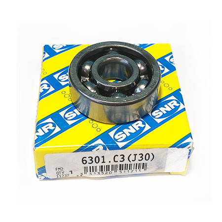 Подшипник 12,0x37x12 Ш [90999-63010, 9960-66-301, MS556121] NTN-SNR 6301.C3,  к